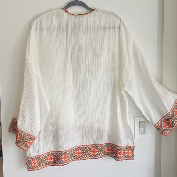 Zara Tunic Top Size XL  NWT - Picture 5 of 7